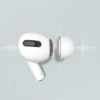 Embouts pour Airpods Pro 1/2 oreillettes coque en silicone trou de soulagement de la pression bouchons d'oreille coussin embouts écouteurs Air Pods Pro 5