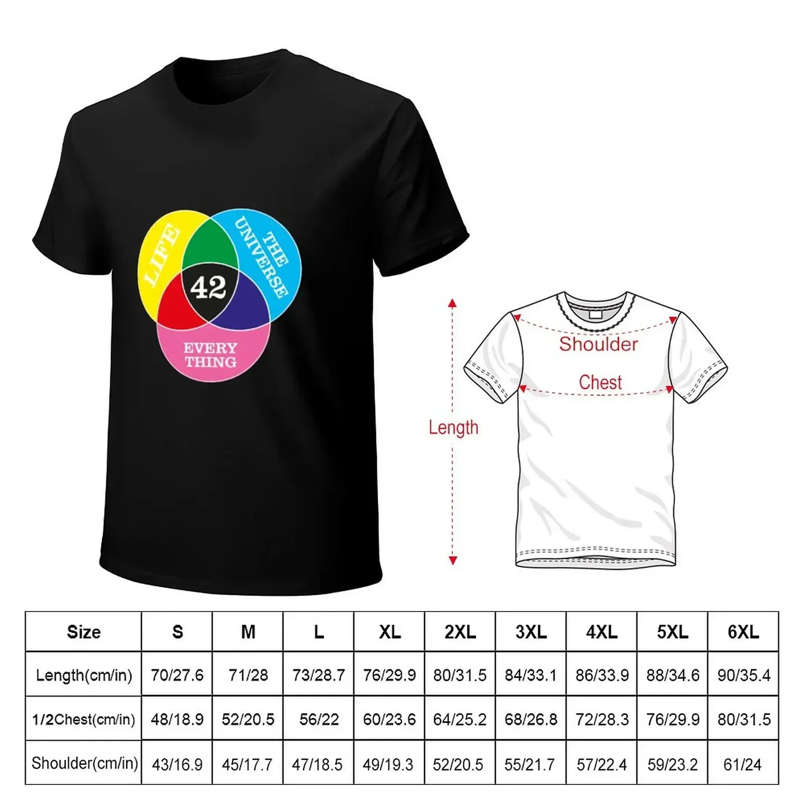 42 - The Answer to Life Universe Everything T-Shirt customs anime figures plain shirts graphic tees mens t shirts pack