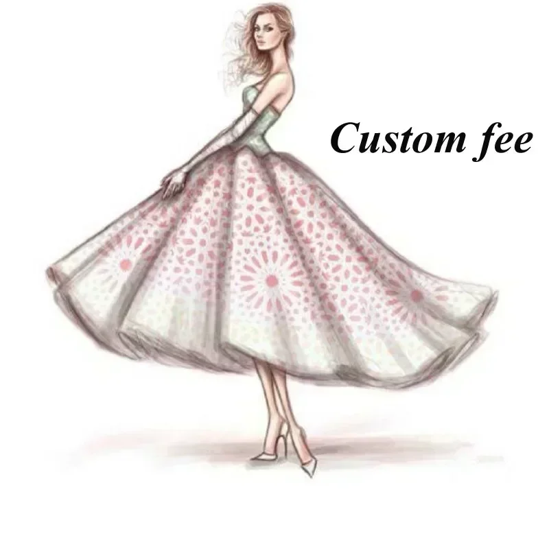 Dec.12th Extra cost customization fee 1piece dress