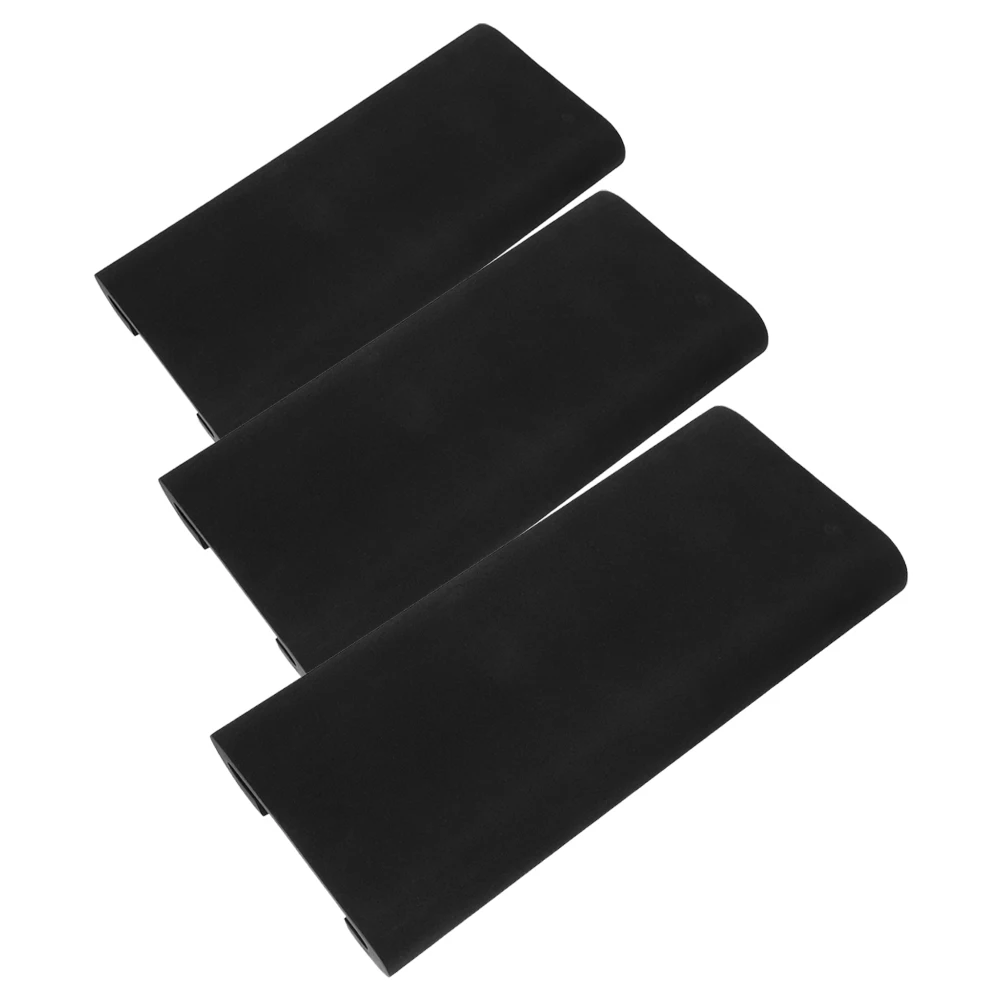 3pcs Flotation Cushion Seat Cushions for Outdoor Training Nonslip Durable EVA Boat Dragon Canoe Accessories Black Color