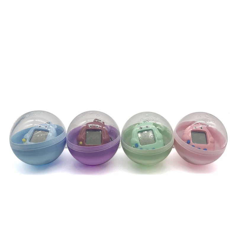 Electronic Nostalgic Virtual Network Digital Pet Machine Macaron Color Capsule Egg Ball Model Virtual Pixel Funny Toy Children