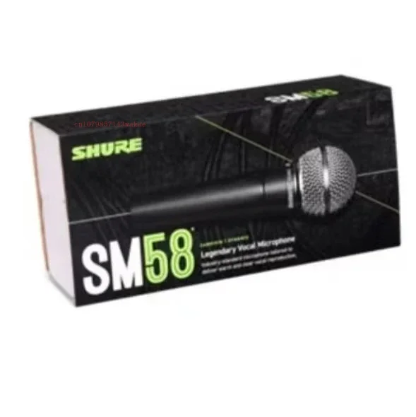 Shure SM58 micrófono dinámico Vocal con cable Original, micrófono cardioide profesional de alta calidad para DJ, Karaoke, KTV Show en vivo