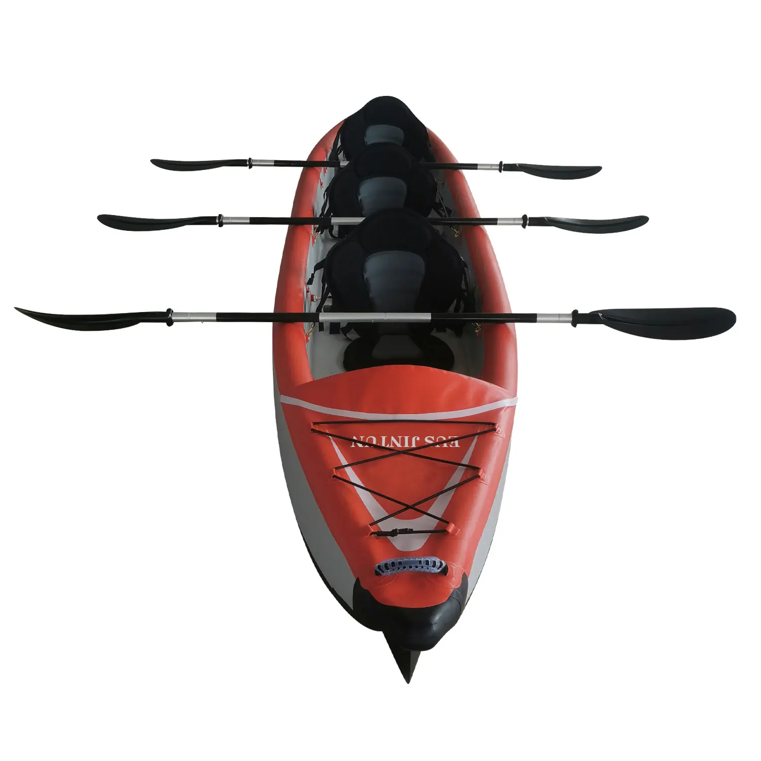 OEM Rubber Canoe Two-person Rowing Three-person Water Leisure Entertainment Inflatable Canoe Fishing Boat Rowing Boat