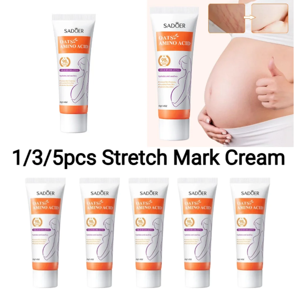 Removes Stretch Mark Cream To Remove Postpartum Obesity Pregnant Women Repair Anti-Aging Winkles Firming Body Cream Skin 1/3/5pc