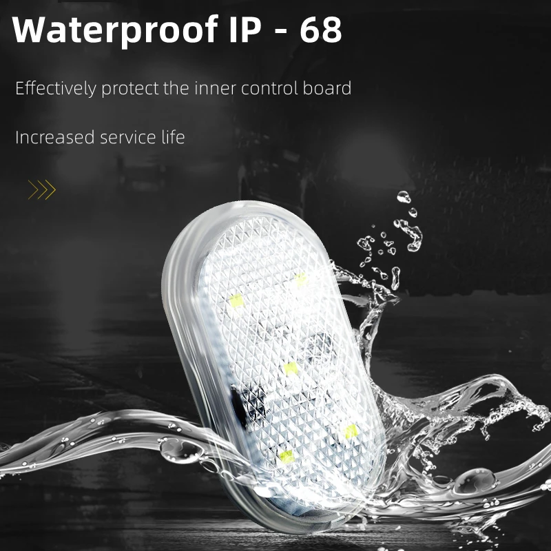 Wireless Leds Interior light LED Lamp Magnetic Car Ceiling Lamp Touch Light USB Charge Car Door Light Car Interior Lights