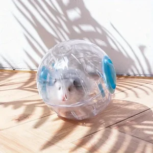 Plastik Sport Outdoor Ground Ball kleine Haustierratten Ratten Jogging Ball Spielzeug Hamster Gerbil Übung Ball spielen kleine Haustierspielzeugvorräte 8 Hauptverkaufskugel für Chinchila - №3