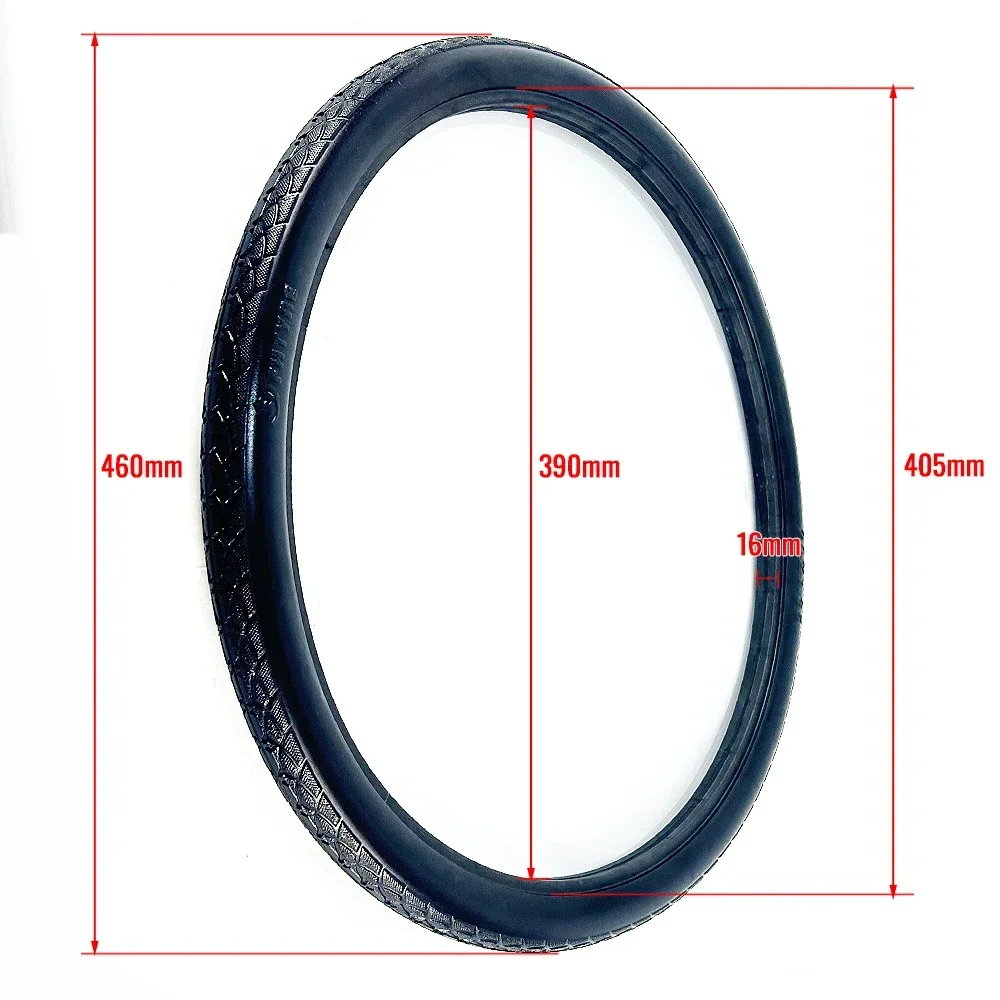 Durable Explosion-proof Bicycle Tire 20*1.35 Bike Tyre Bicycle Tubeless Solid Tire Accessories 20 Inch Mountain Road Bike Tires