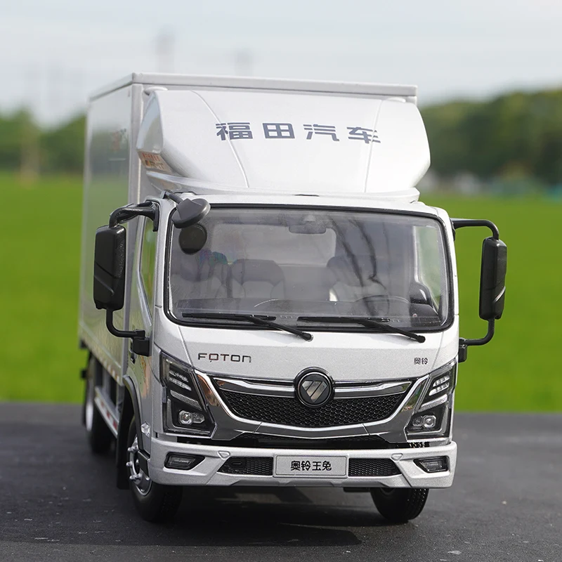 1:22 Original Foton Aoling Yutu III Van Light Truck OLLIN CTS Alloy Truck Model Ornament