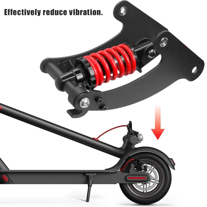 Electric Scooter Rear Suspension Kit for M365/1S E- Scooter Rear Shock Absorption Accessories-FABY