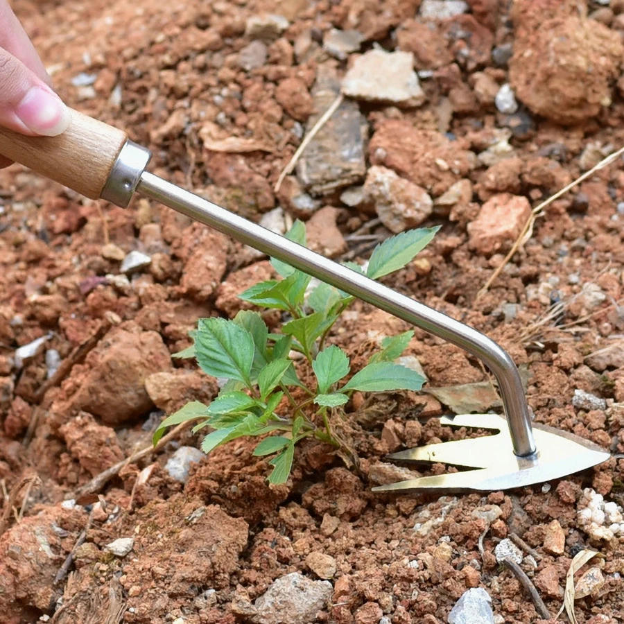 

1 шт., садовые прополки для укоренения травы, свободный почвен, нержавеющая сталь, ручной съемник для удаления прополки, многофункциональная прополка, садовые инструменты