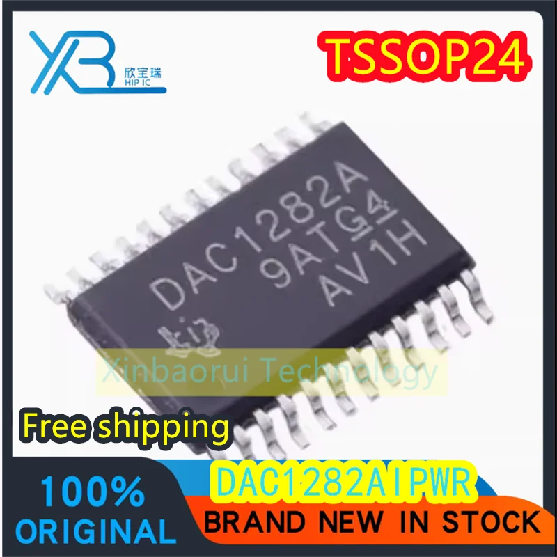 

(1/5ieces) DAC1282AIPWR DAC1282A TSSOP24 Digital to Analog Converter Chip IC 100% Brand New Original Consumer Free shipping