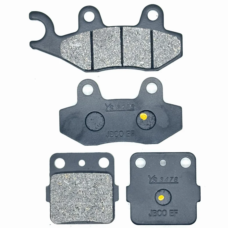 Motorcycle Front & Rear Brake Pads For YAMAHA YZ125 YZ250 YZ250WR Competition YZ360 1989  YZ 125 250 250WR 360