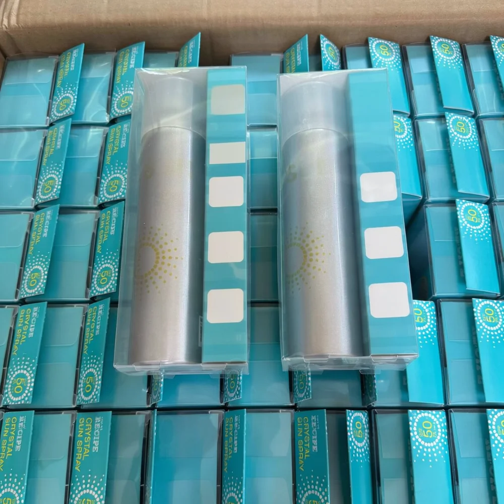 Korean Crystal Sunscreen Spray SPF50 PA Plus Plus Plus Plus Transparent Invisible Body Face Protective Mist Waterproof Skincare