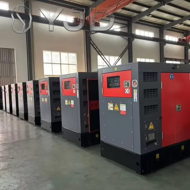 Nice Price 20KW 50kw 100kw 120kw Genset 50kva 100kva 200kva 1000kva Silent Type Diesel Generator Sets for Industrial Power