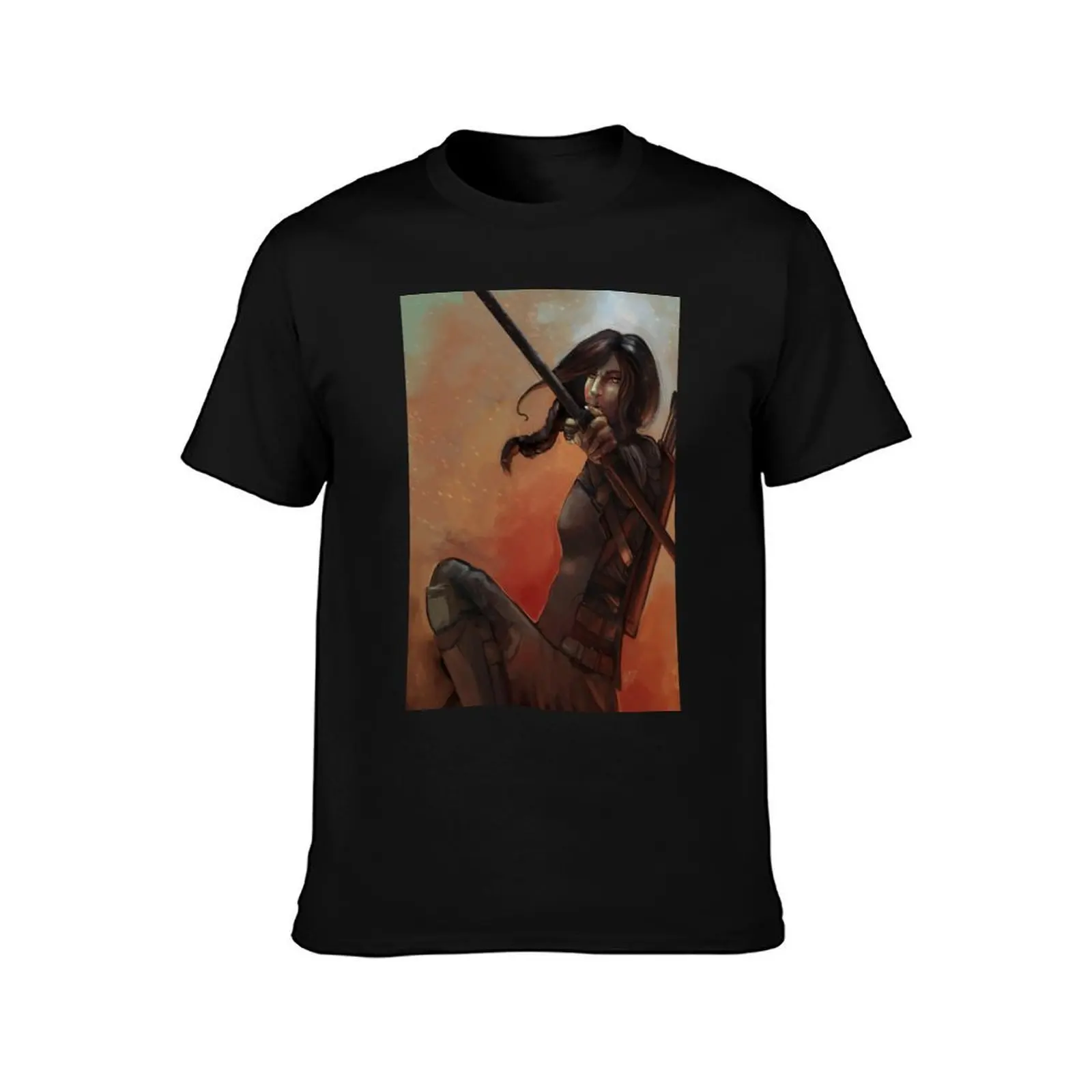 The Mockingjay T-Shirt Big and Tall Crew Neck Tee