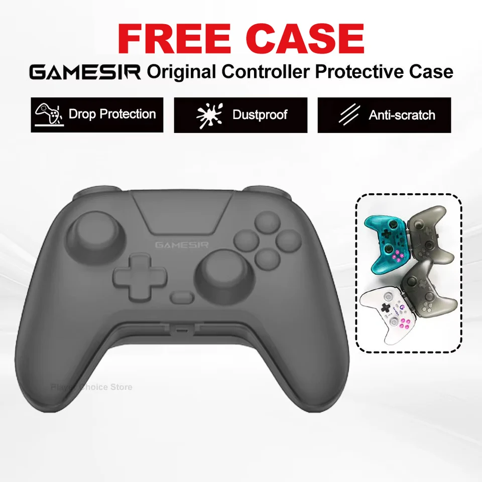 GameSir Nova Gamepads para PC y Nintendo Switch 2 Control con Joysticks Hall Effect para Switch OLED Lite Windows iOS Android Control 3