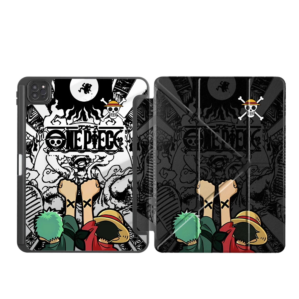 Etui na tablet z motywem Zoro z One Piece, z uchwytem, do iPad Pro 2025 Mini 6 7 Air 4 5 M3 M2 1 2 M4 11 cali Pro 11. generacji 10. generacji 9. generacji 8. generacji 7. generacji — zdjęcie produktu 7
