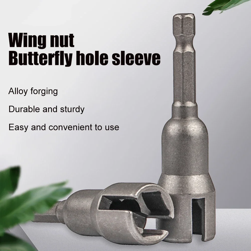 Butterfly Bolt Socket Wrench Power Tool Adapter Nut Bolt Socket Wrench Easy To Use Perfect Design Screw Times Faster