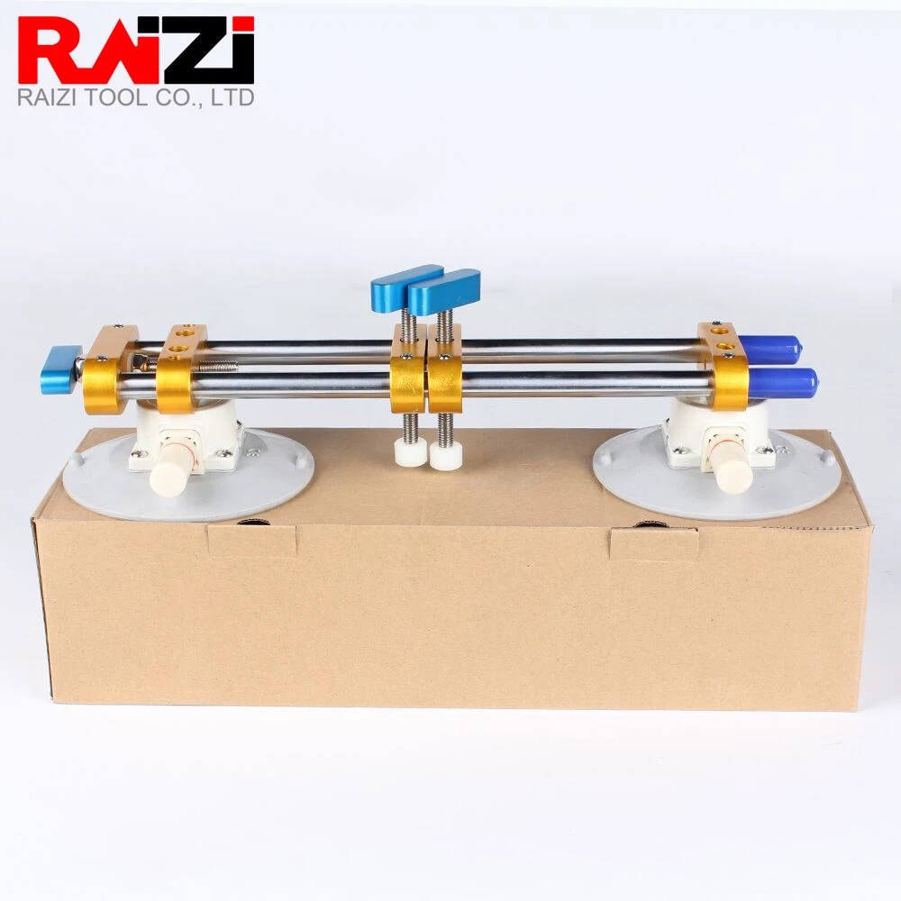 Raizi Stone Seam Setter Kit with 6 inch Silicone Suction Cup for Stone Granite Countertop Joining Leveling Seamless Tool