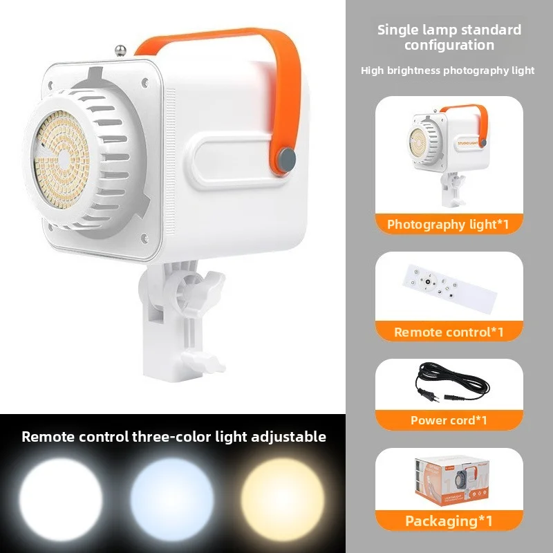2026年-150w-写真用フィルライト、ライブ配信用、美肌効果のある照明、撮影用、スタジオ照明