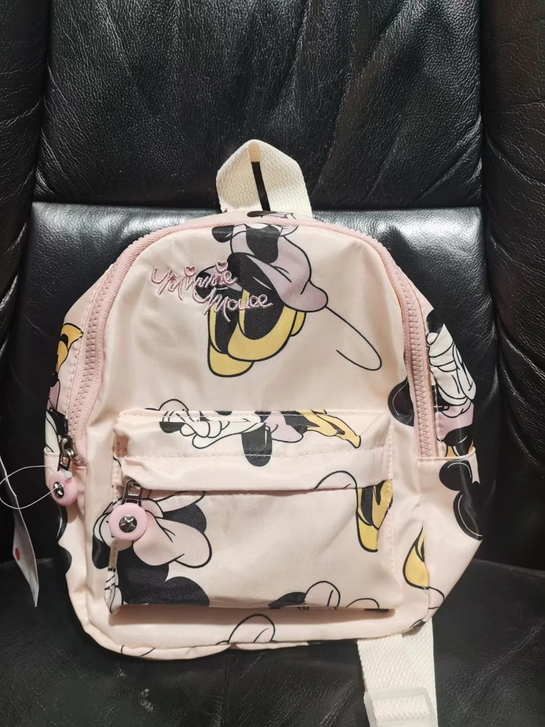 Cute Cartoon Animal escola sacos para crianças, jardim de infância mochilas, mochila Toddle, rosa