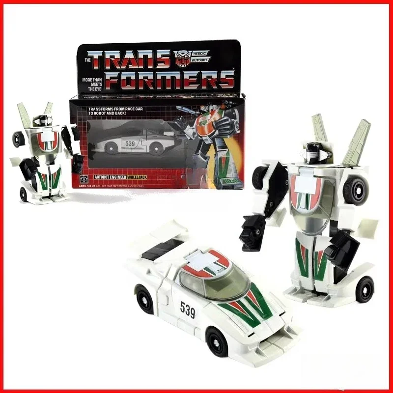 In Stock Transformers Toys US Version G1 84-86 KO Wheeljack Model Robot Collection Action Figure Toy Gift Hobby