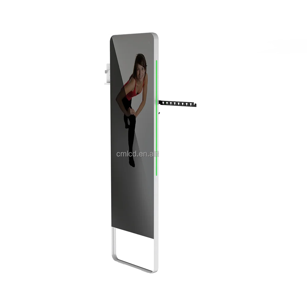 Fitness de espelho inteligente de fitness Vaha S de 32 e 43 polegadas