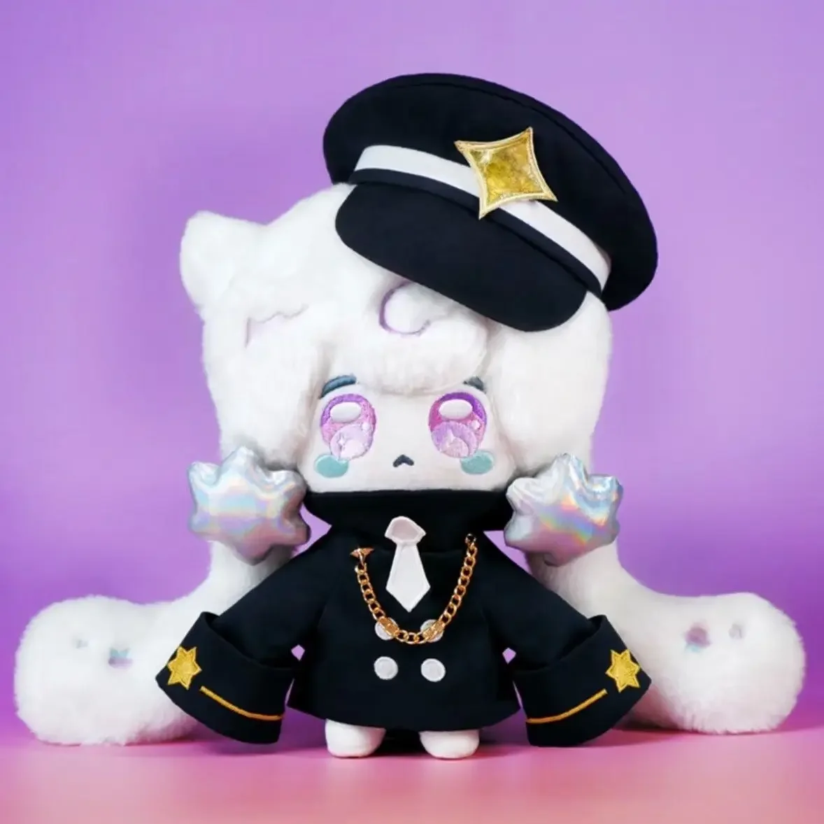 Cookie Run: Kingdom Peluche Vestire Vestiti per bambole in cotone Cambia giocattoli per bambini Shadow Milk Biscotto di zaffiro puro vaniglia