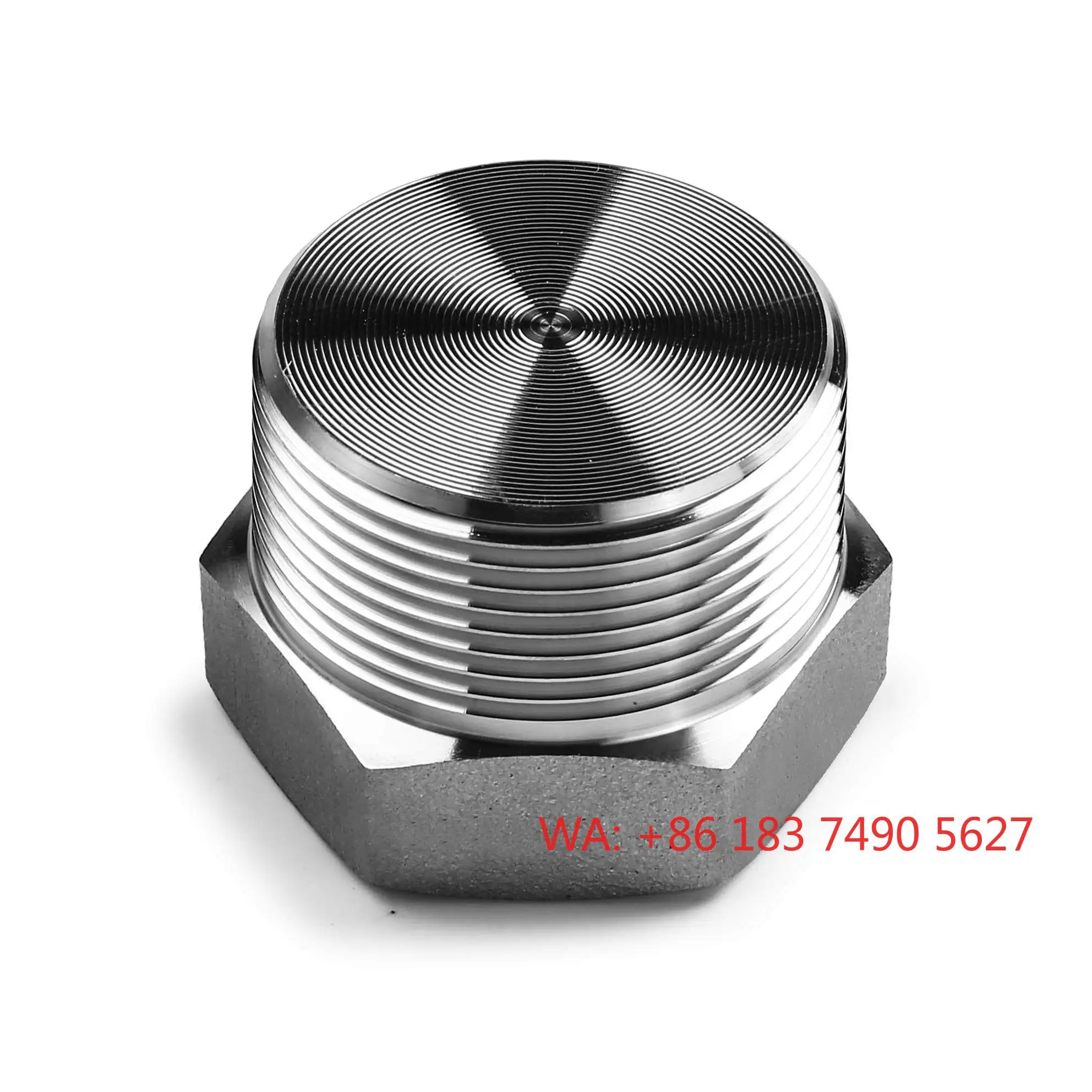 Titanium TA2 high pressure hexagonal plug