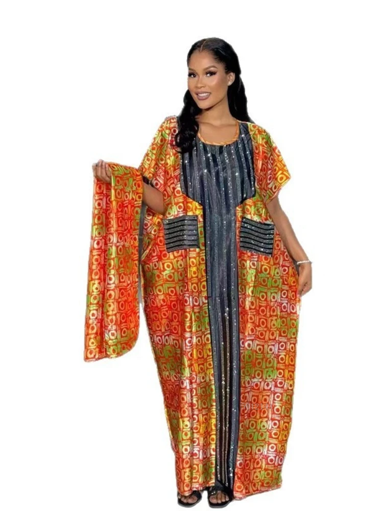 

2026 Abayas for Women Dubai Luxury African Muslim Fashion Dress Caftan Wedding Party Dresses Boubou Robe African Clothing