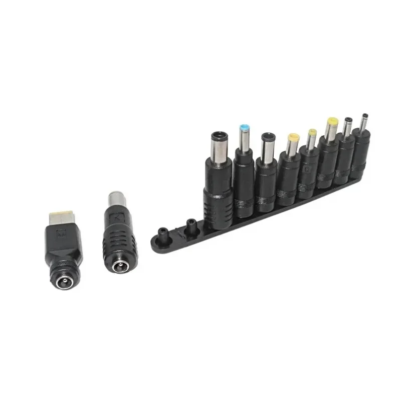 Portable USB C to DC Power Adapter Set 10 Tips Universal Laptop Charger Converter For Lenovo HP Dell Asus Notebook Travel Home