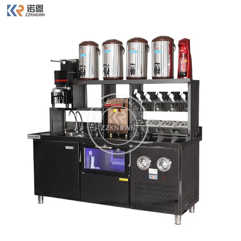 Customized milk tea counter suppliers can customize bubble tea equipment counter OEM