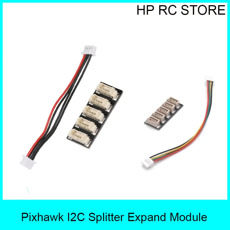 Pixhawk I2C Splitter Expand Module With Cable For Pix APM Flight Controller RC Accessories
