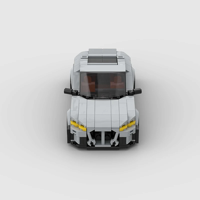 MOC M4 G82 Technische Supercar Raceauto Klassieke Stad Bouwstenen Voertuig Racing Model Bricks Speelgoed Jongens