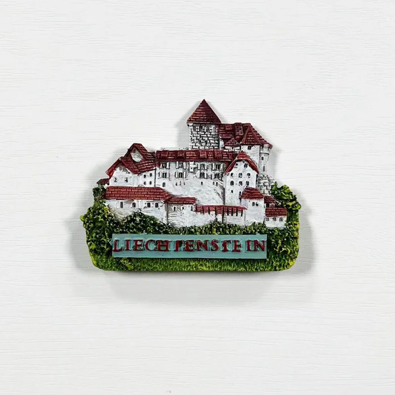 

3D Resin Liechtenstein Castle Fridge Magnet - Cute Decorative Magnets for Refrigerator, Perfect Room & Home Decor