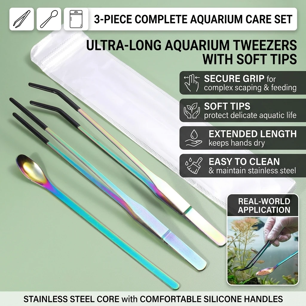 Akvaryum Cımbızları Profesyone - Planted Aquarium Tips incelemesi ve fiyatı
