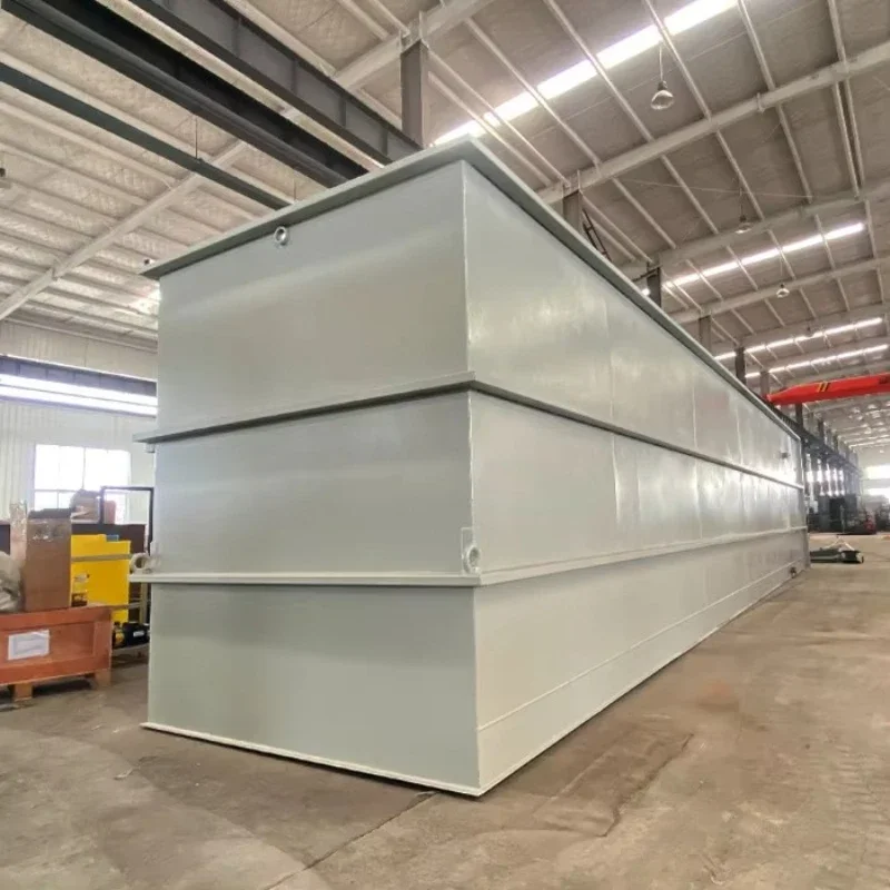 Industrial wastewater treatment plant equipment, carbon steel wastewater treatment equipment, pump PLC motor
