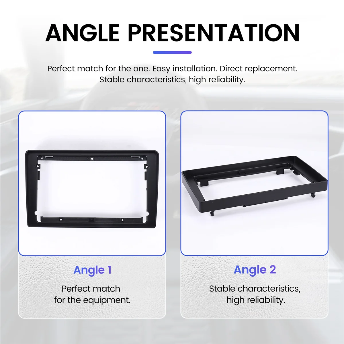 

2Din 9-дюймовая автомобильная панель управления Fascia Audio Frame Radio Stereo Pane Super Hot-2017 Fascia Frame