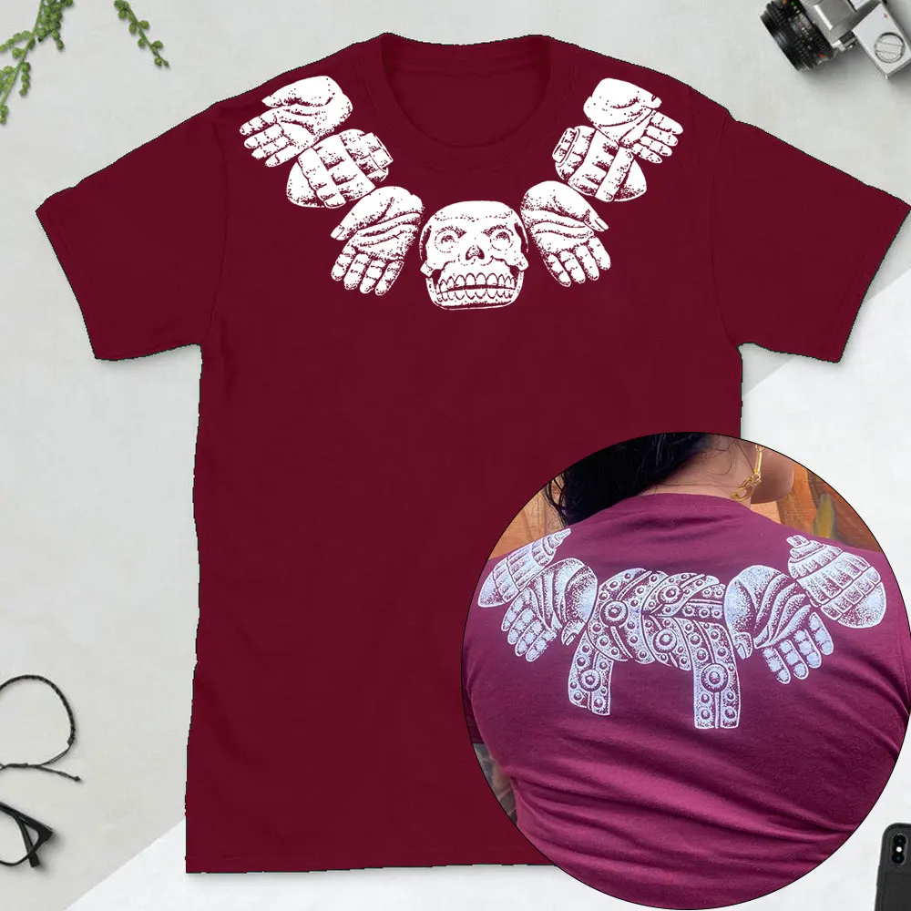 Quetzalcoatl Mexican Tshirt Aztec Art Print Aztec Tee Mexican Shirt Men Mexico Cotton Shirts Mexican Themed Gifts Mexicanas tops