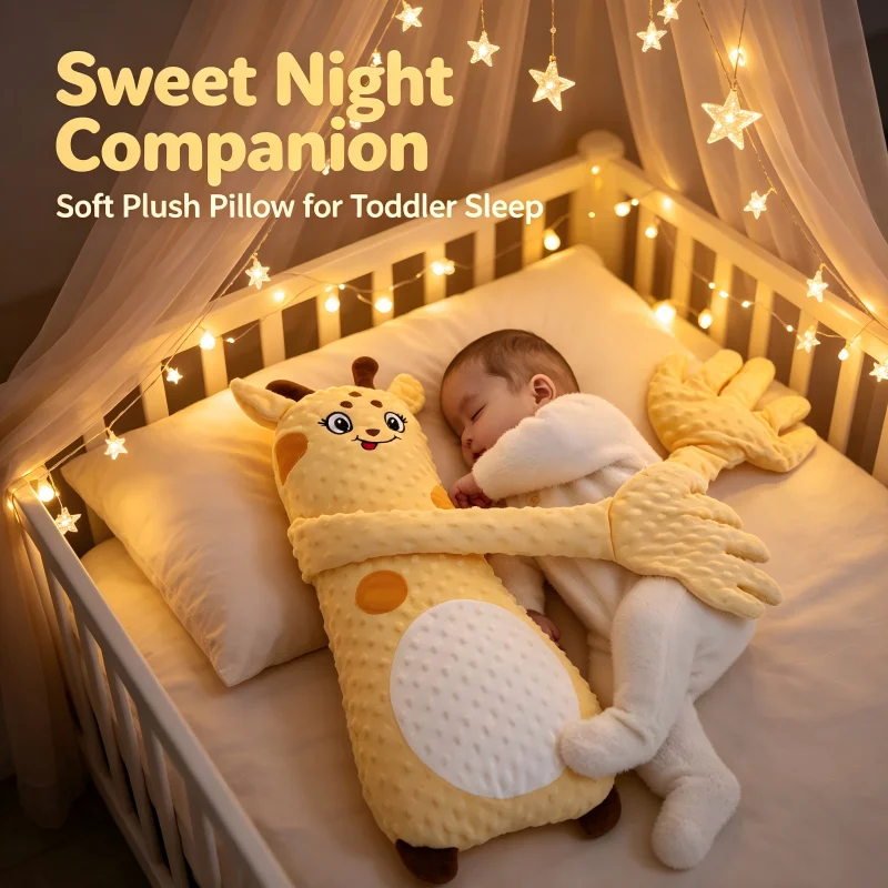 新生児用ベビー睡眠枕、なだめるような手触りのパット機能付き人形、リモコン操作式電動ベビーハンドピロー、なだめるような手触りのパット機能付き