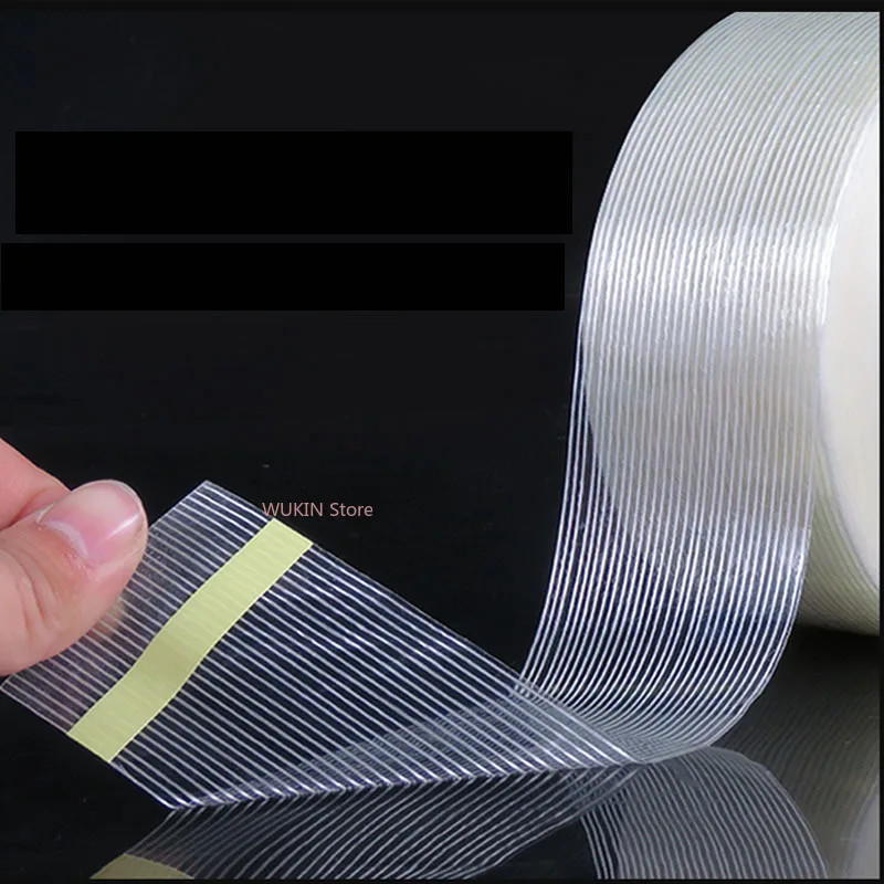 Striped Fiber Tape Heavy-duty Wear-resistant Fiberglass Adhesive tape 15mm~100mm