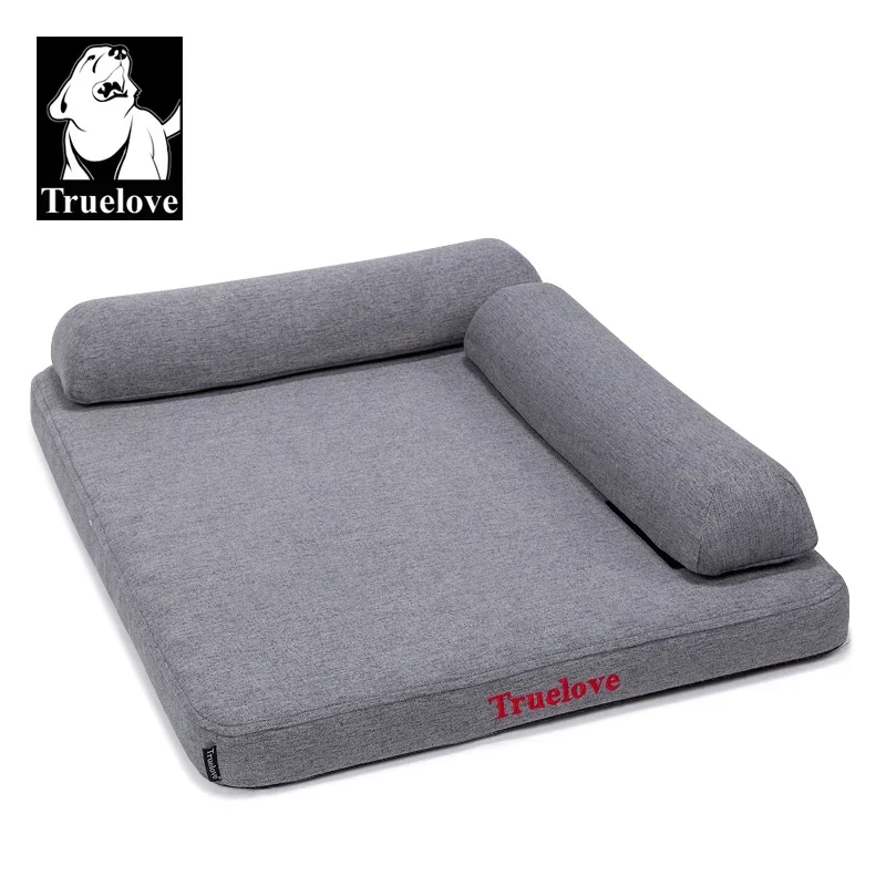 TRUELOVE Pet Bed Comfort Mattress Hidden Zipper For Easy Removal Linen Comfort Fabric High-density memory foam pillow TLX1211