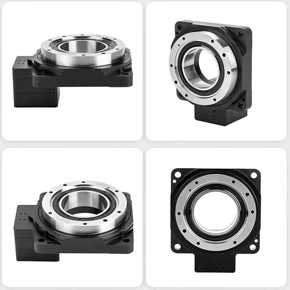 High Precision 360 Degree Turutable Hollow Rotating Platform For 80 Servo Nema34 86mm Stepper Motor Replace Cam indexer/DD motor
