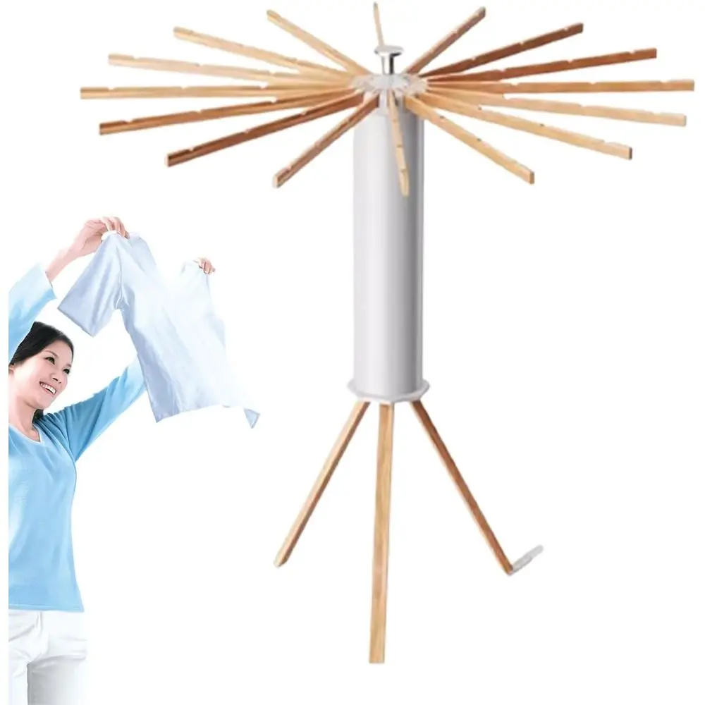 

Компактная сушилка для белья: портативная стойка для сушки одежды для балкона, спальни или общежития