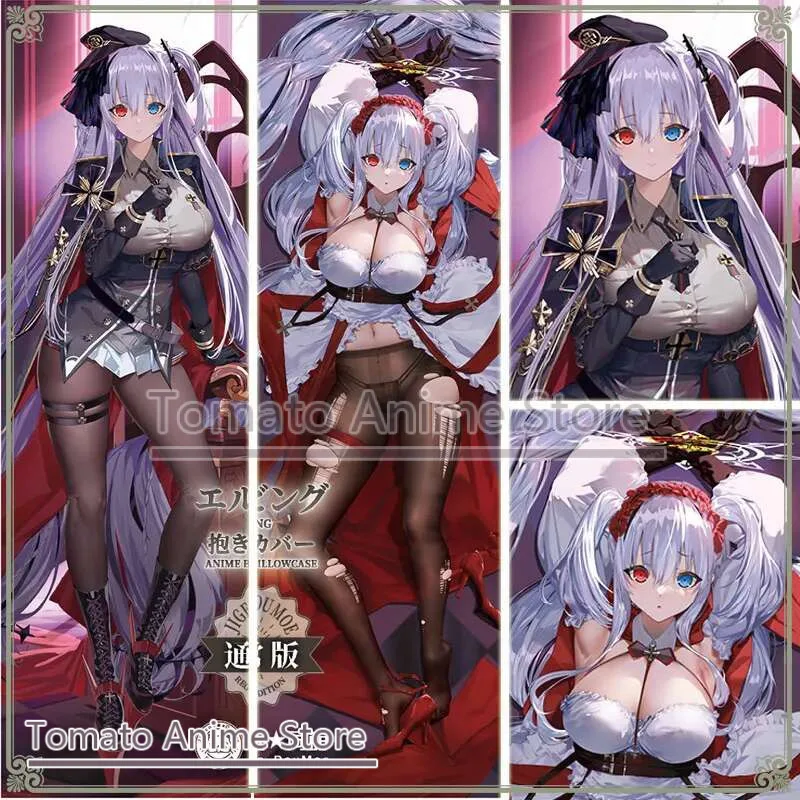 

Taie D'oreier Dessin Animé Azur Lane Ebing Dakimakura, Corps Articué, Cospay Japonais Otaku, Housse Coussin, Cadeaux De