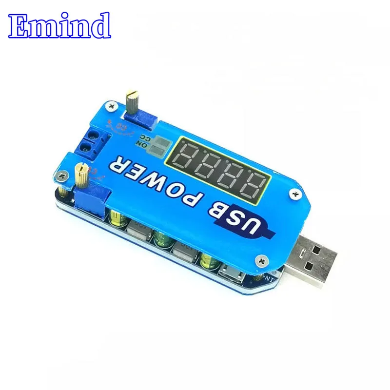 

1/3/5/10/20Pcs 15W USB Adjustable Buck-Boost Power Supply Charging Module 5V To 3.3V9V12V24V30V Router DP2