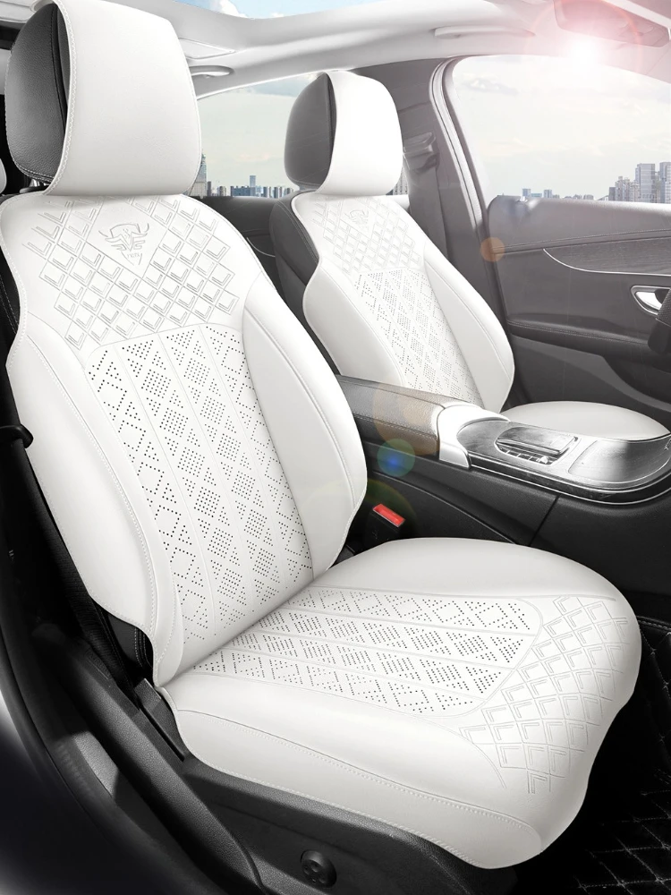 High Quality Leather Car Seat Protection Pad Universal Car Seat Covers Full Set Car Accessories Interior Anti Slip Seat Cushion view 3