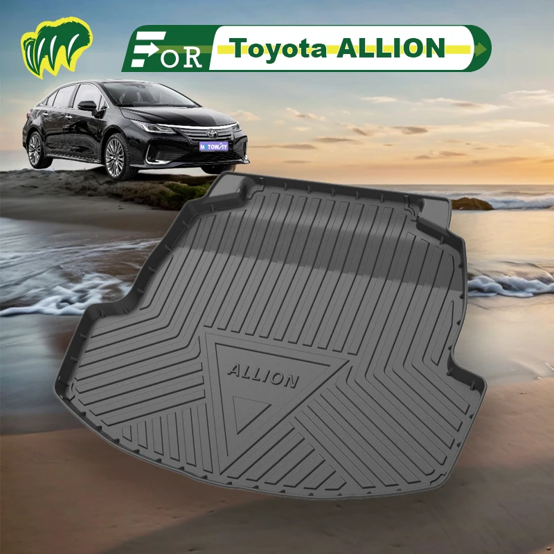 

For Toyota ALLION 2022 2021-2023 Custom Fit Car Trunk Mat All Season Cargo Mat 3D Shaped Laser Measured Trunk Liners