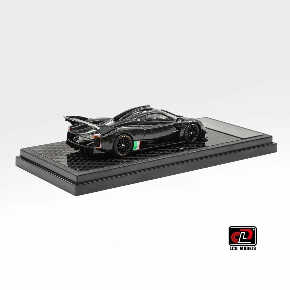 LCD 1/64 Huayra R Carbon Fiber Model Car, High-End Diecast Limited Edition Display Piece for Adult Collectors