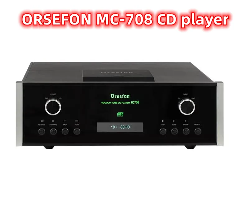 Latest ORSEFON MC-708 CD player pure gallbladder CD player fever high fidelity lossless dual decoding player